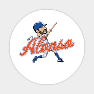 Pete Alonso Caricature Magnet